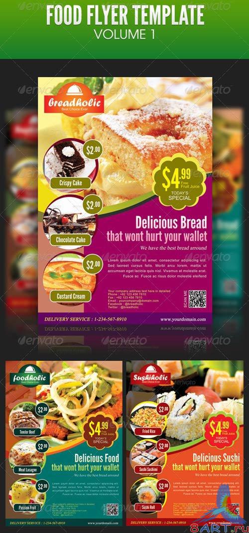 GraphicRiver Food Flyer Template Volume 1