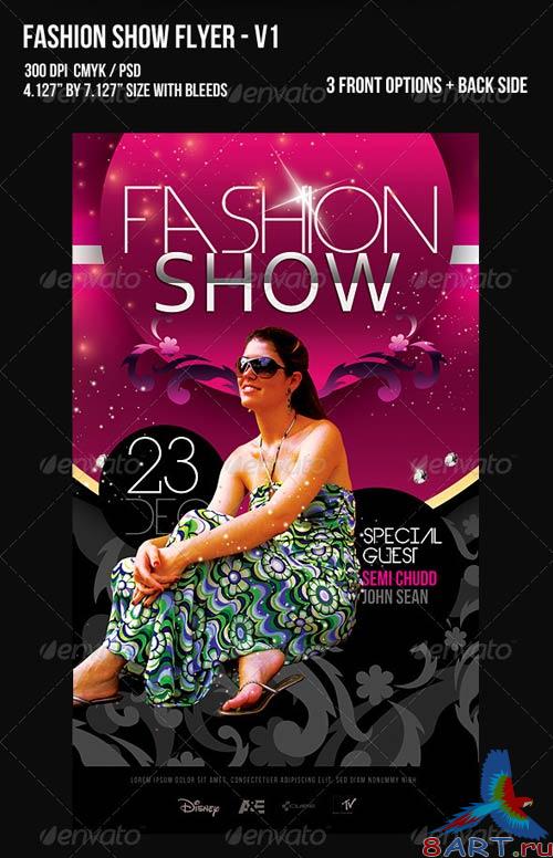 GraphicRiver Fashion Show Flyer - V1