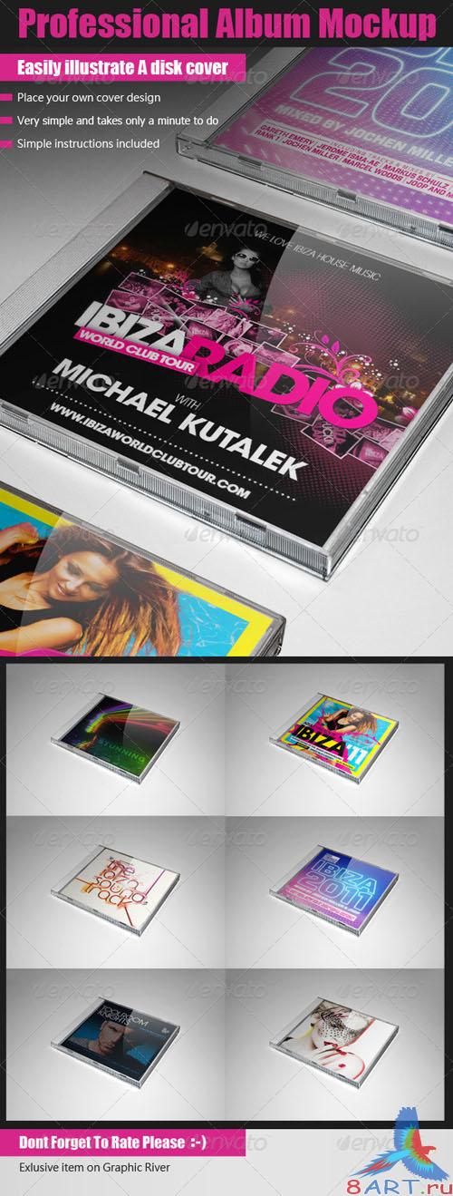GraphicRiver - Professional Album Mockup GraphicRiver - Professional Album Mockup