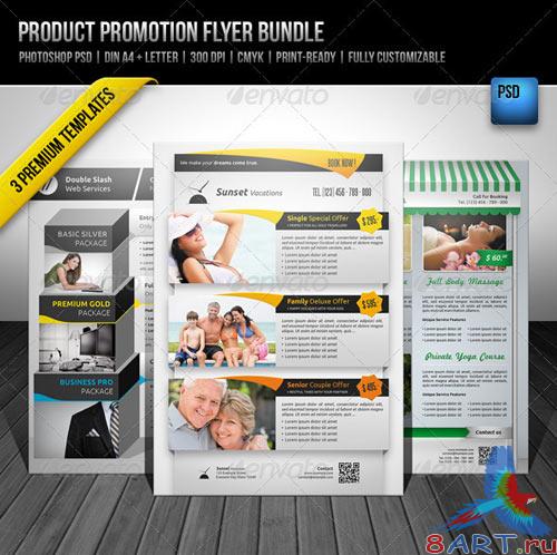 GraphicRiver Product Promotion Flyer Bundle