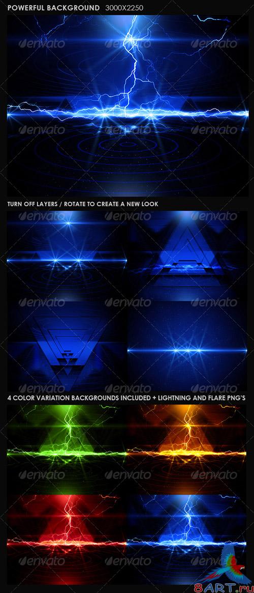GraphicRiver - Powerful Background