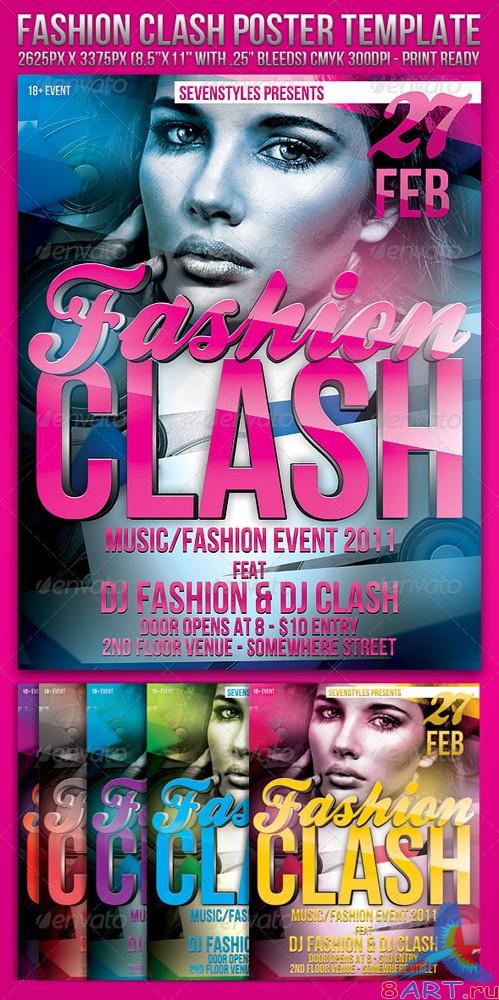GraphicRiver Fashion Clash Template - REUPLOAD GraphicRiver Fashion Clash Template - REUPLOAD