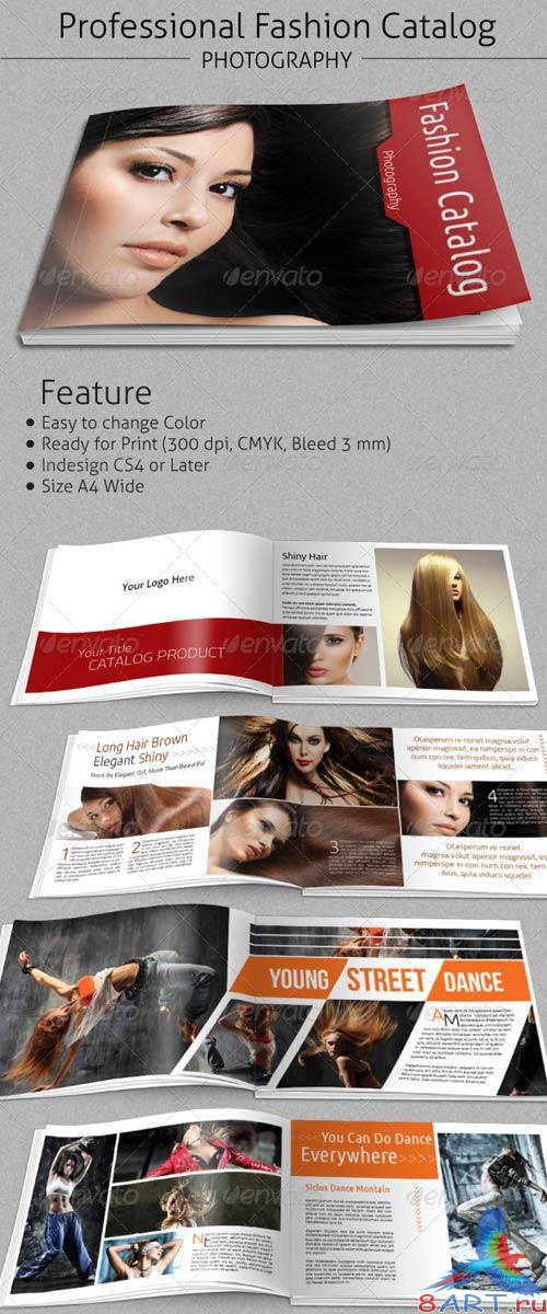 GraphicRiver Fashion Catalogs Brochure A4 Wide