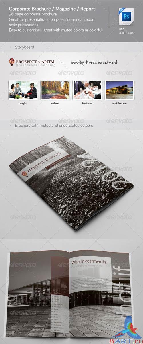 GraphicRiver Corporate Brochure / Magazine / Annual Report