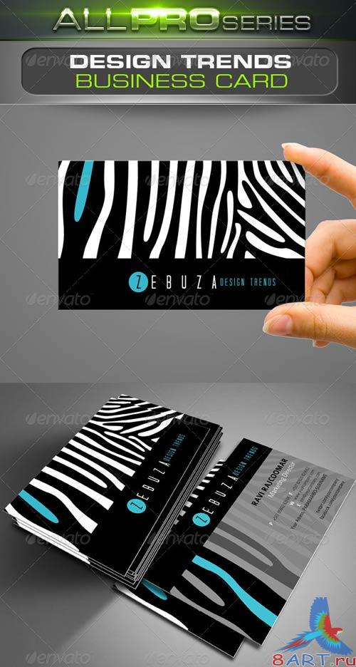 GraphicRiver Design Trends Business Card