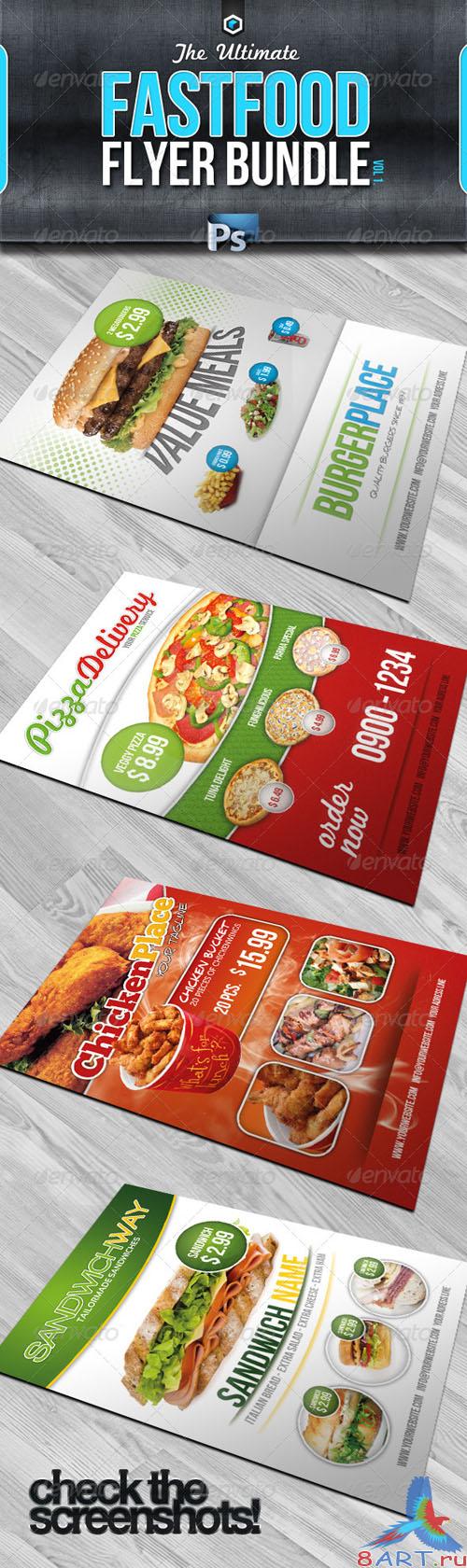 GraphicRiver - RW Ultimate Fastfood Flyer Bundle Vol.1 272630