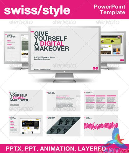 Swiss Style PowerPoint Template – GraphicRiver Swiss Style PowerPoint Template – GraphicRiver