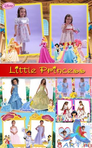 Мультяшные рамки "Little Princess" (6 PNG + 6 PSD) Мультяшные рамки "Little Princess" (6 PNG + 6 PSD)