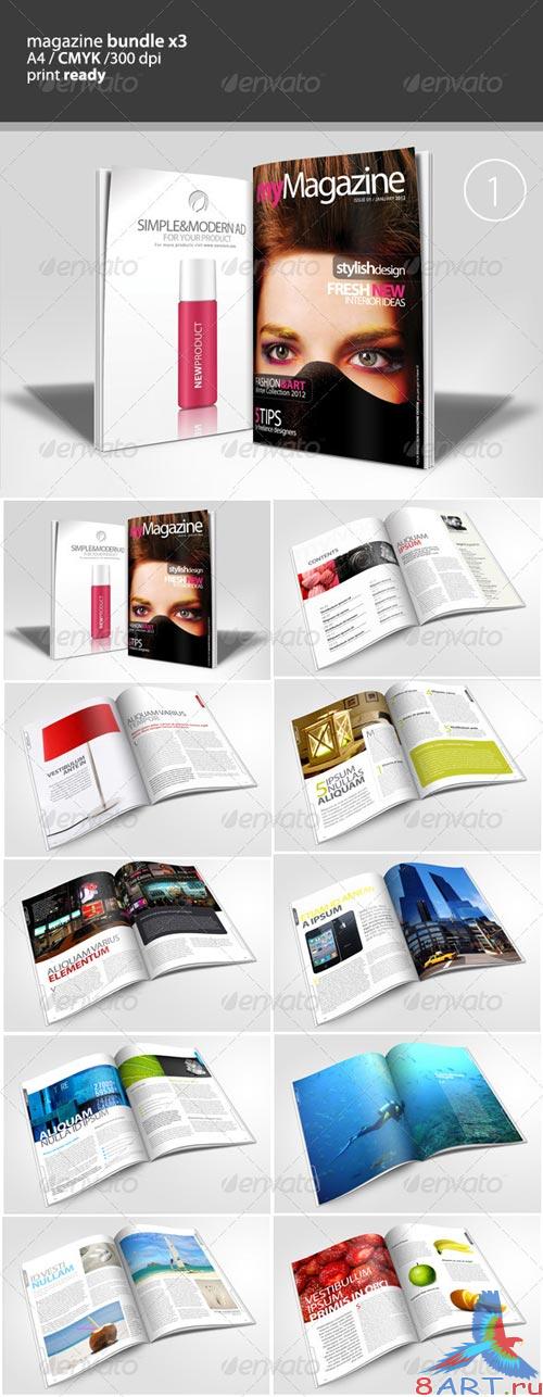 GraphicRiver Magazine Bundle