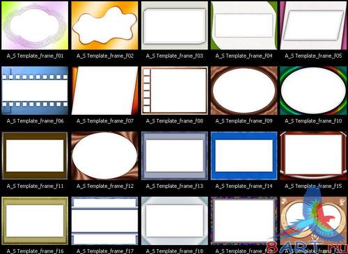 Atmosphere Studio Photo Album Templates - Frames-1