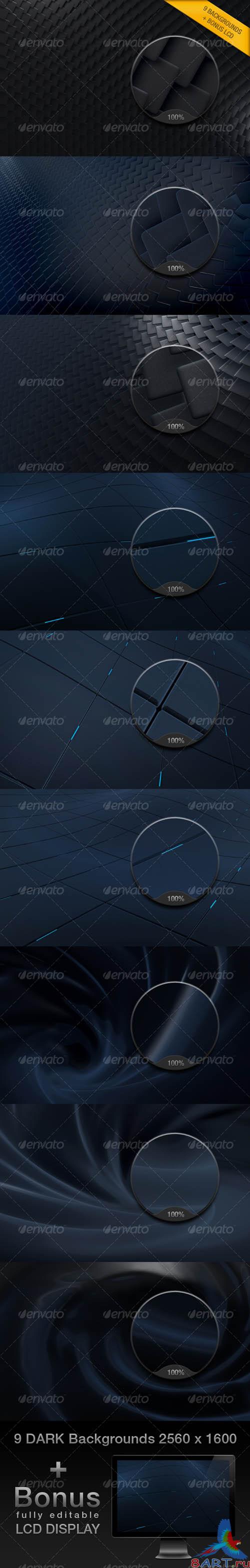 9 Dark Backgrounds Pack - GraphicRiver 9 Dark Backgrounds Pack - GraphicRiver