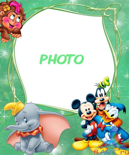 Детская фоторамка - Вечные друзья Детская фоторамка - Вечные друзья