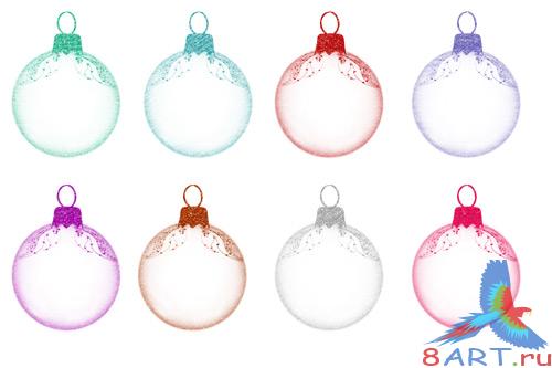 ClipArt Xmas Frames -      