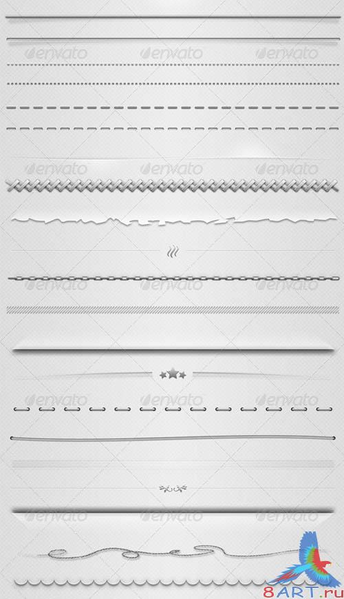 GraphicRiver 25 Horizontal Rules / Dividers - 100% Resizable GraphicRiver 25 Horizontal Rules / Dividers - 100% Resizable