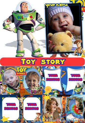   &quot;Toy story&quot; (6 PSD + 6 PNG)