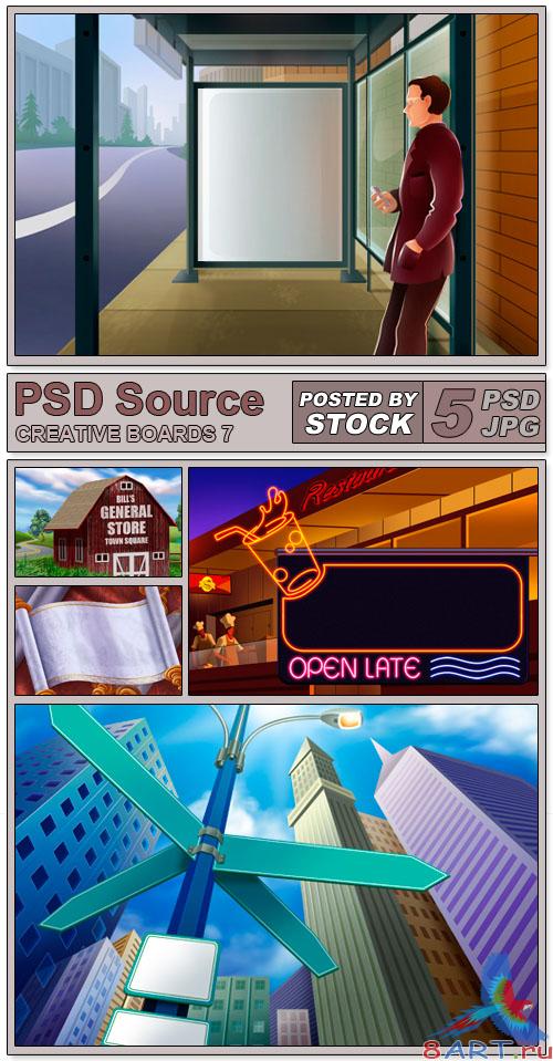 PSD Source - Creative boards 7 PSD Source - Creative boards 7