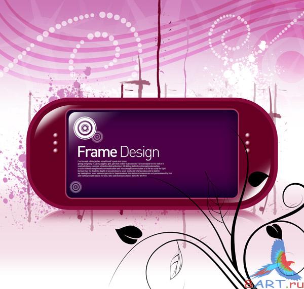Frame Design HW039 -      Photoshop