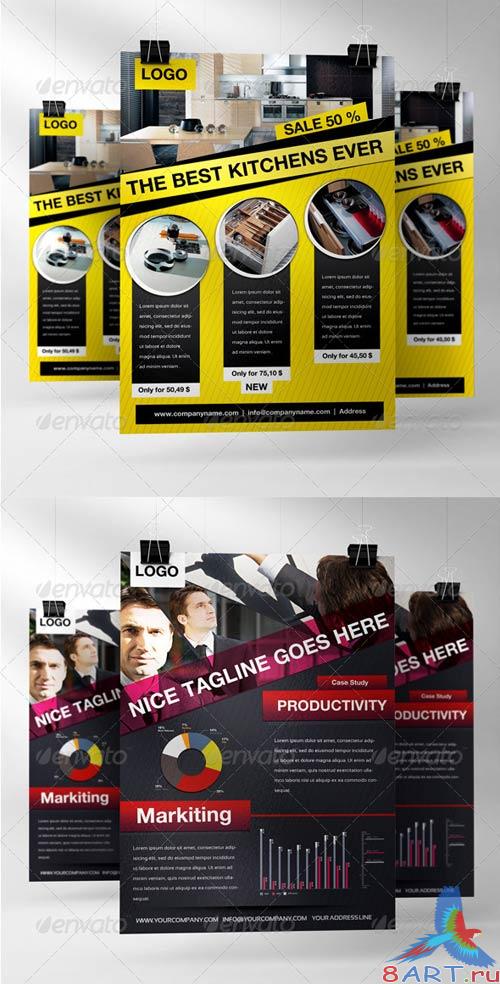 GraphicRiver Business Flyers Set