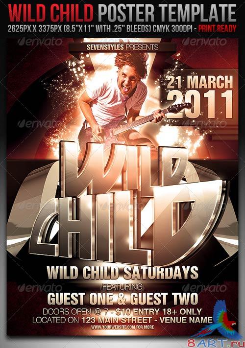 GraphicRiver WildChild Poster/Flyer