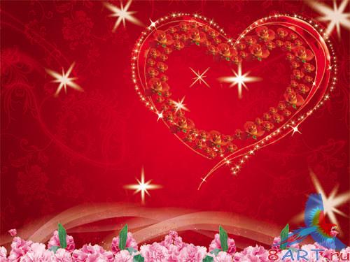 PSD - Stylish Love Template