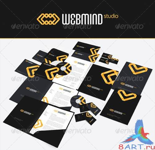 GraphicRiver Web Mind Corporate Identity