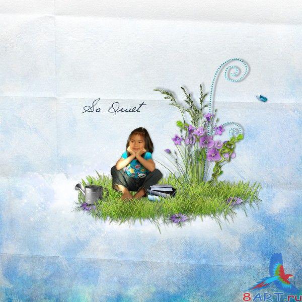 Скрап коллекция - Dream in blue Скрап коллекция - Dream in blue