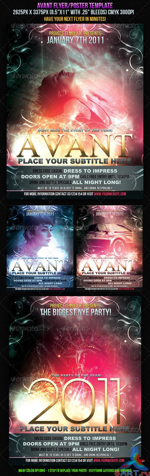 Avant Flyer/Poster Template - GraphicRiver Avant Flyer/Poster Template - GraphicRiver