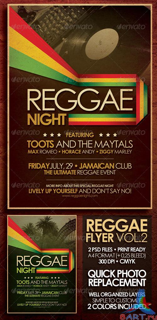 Reggae Flyer Poster Vol.2 &#91;GraphicRiver&#93;