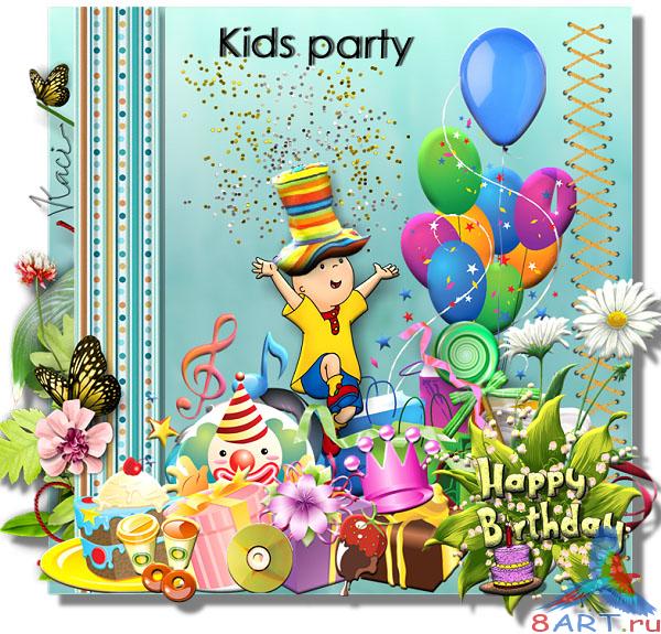 Праздничный скрап-набор - Celebration children Праздничный скрап-набор - Celebration children