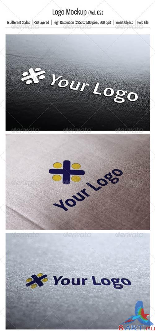 GraphicRiver Logo Mockup (Vol.02)