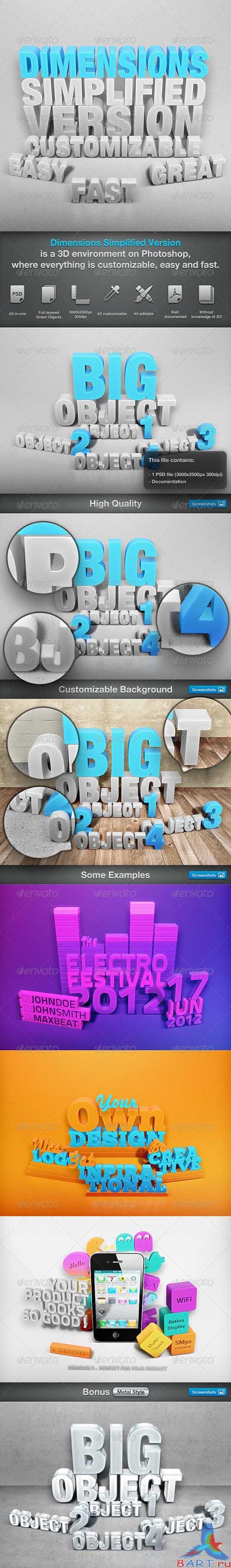 GraphicRiver Dimensions Simplified Version - Mock-up 1 - REUPLOAD GraphicRiver Dimensions Simplified Version - Mock-up 1 - REUPLOAD