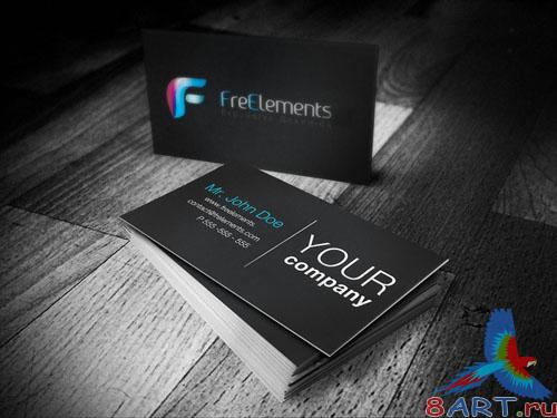 Business Cards Mockups PSD Template #2