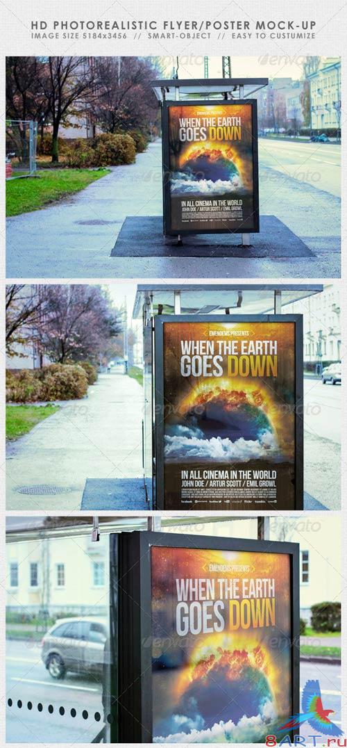 GraphicRiver HD Realistic Flyer/Poster Mock-Up