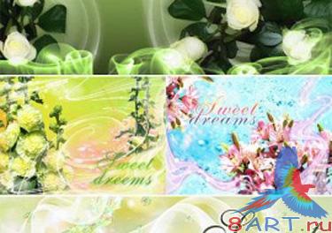 Sweet Dreams Templates. PSD 