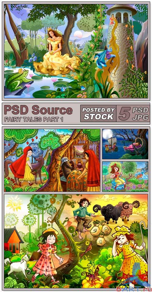 PSD Source - Fairy Tales 1 PSD Source - Fairy Tales 1