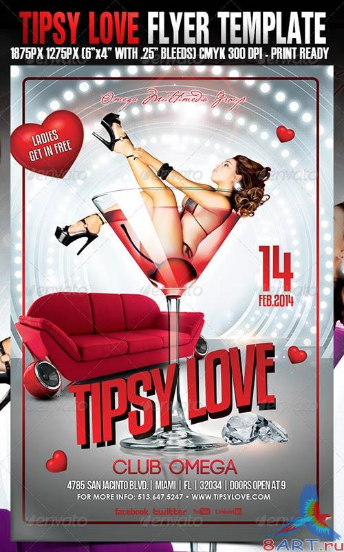 GraphicRiver Tipsy Love