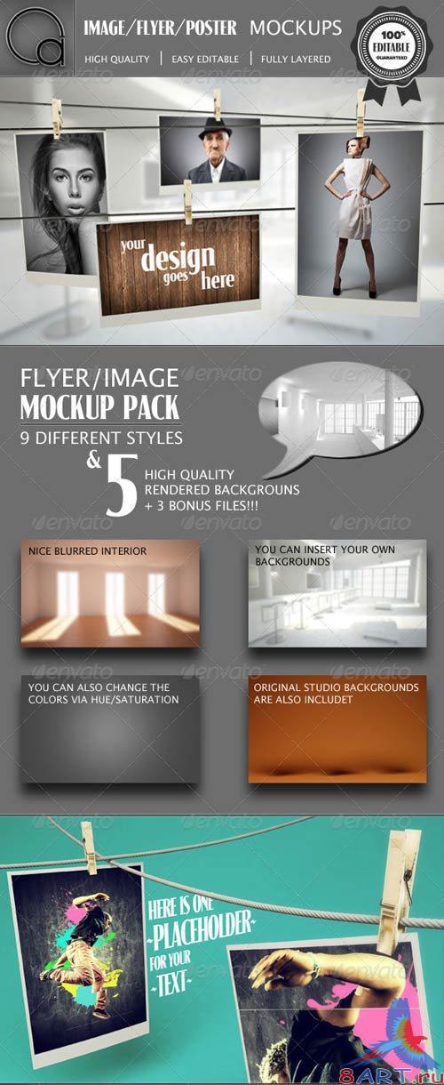 GraphicRiver Image Flyer Poster Mockup