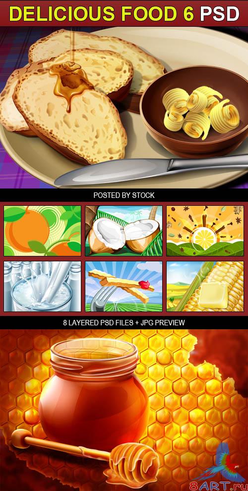 PSD Source - Delicious food 6 PSD Source - Delicious food 6