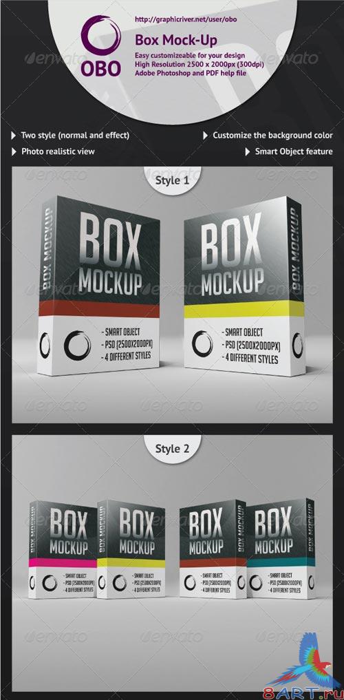 GraphicRiver Box Mock-Up