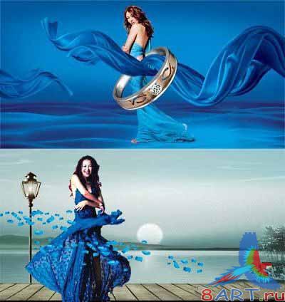 Most romantic story PSD template