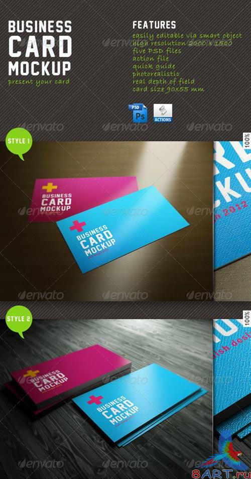 GraphicRiver Business Card Mockup