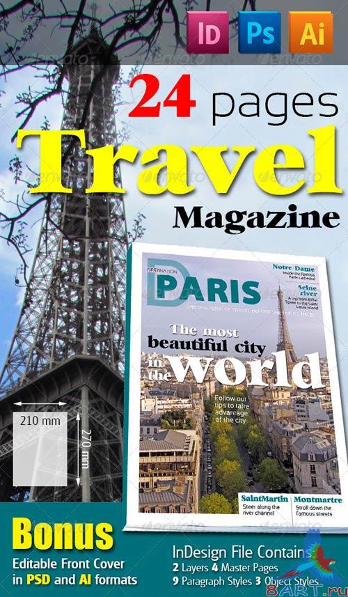 GraphicRiver 24 Pages Travel Magazine Version Two