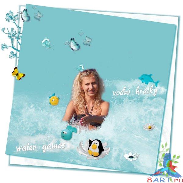 Летний Скрап-набор Fun in the sun Летний Скрап-набор Fun in the sun