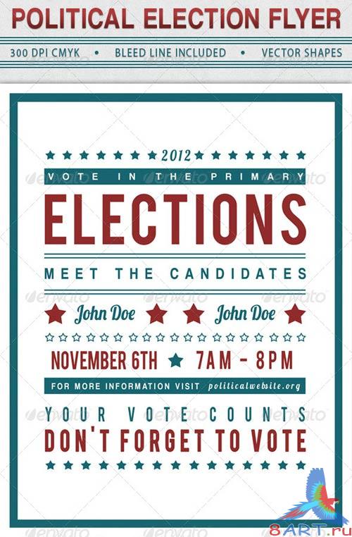 GraphicRiver Political Election Flyer