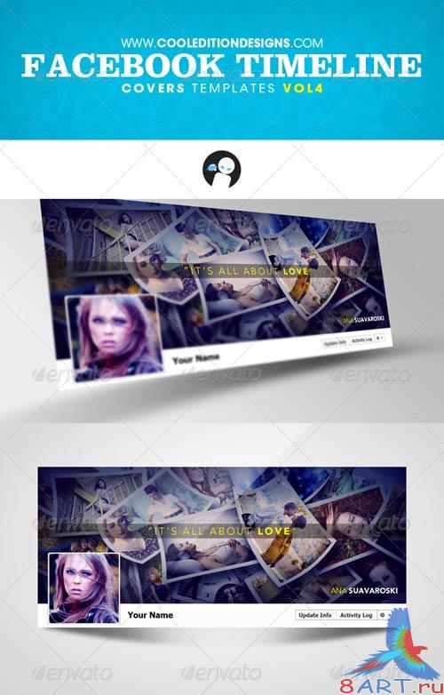 GraphicRiver Facebook Timeline Covers Templates VOL4