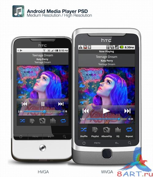 PSD  -   HTC Andoid