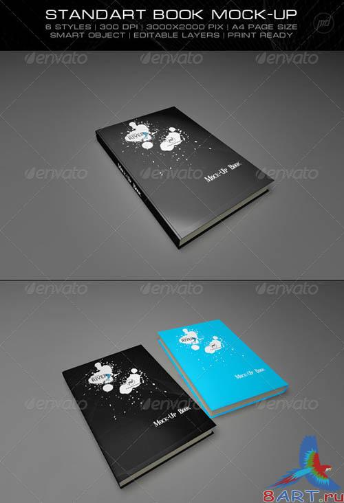 GraphicRiver Standart Mock-Up Book GraphicRiver Standart Mock-Up Book