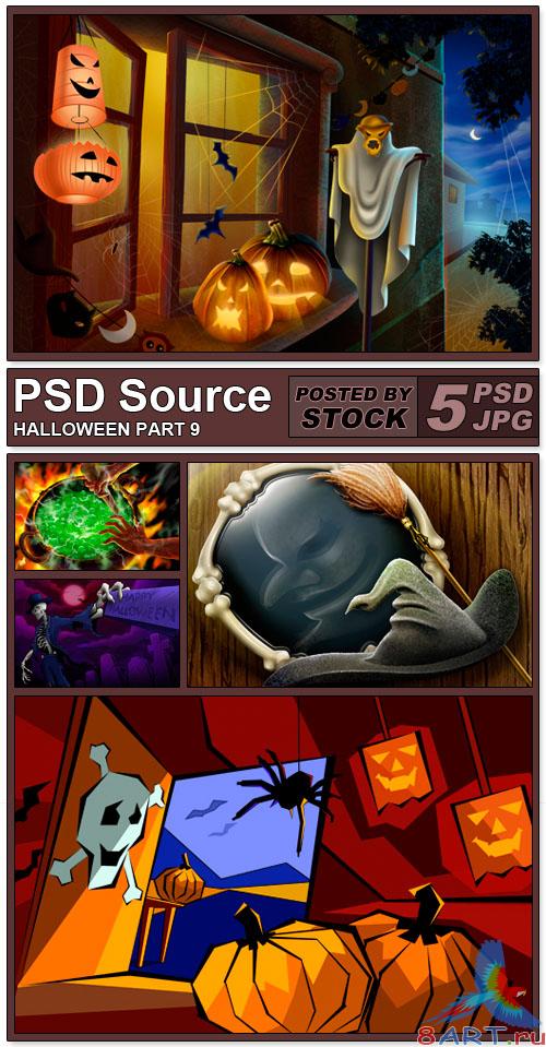 PSD Source - Halloween 9 PSD Source - Halloween 9