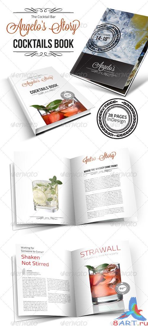 GraphicRiver Cocktail Book Menu