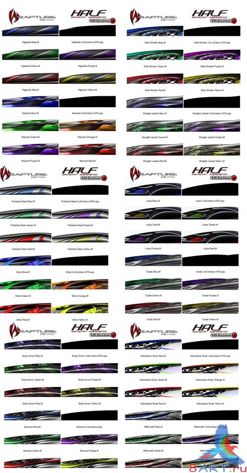 Wrapture Half Body Wraps Vol.1